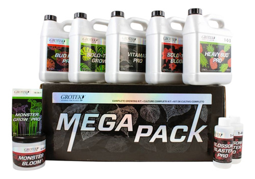 Mega Pack Grotek Fertilizantes Linea Completa