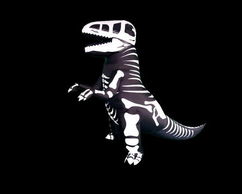Disfraz Dinosaurio Esqueleto Inflable