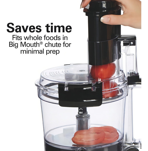 Hamilton Beach Stack And Snap 70723 Procesador De Alimentos Color Negro
