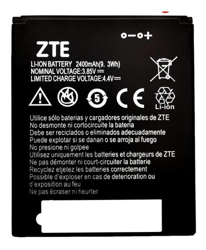 Batería Zte A520 A521 Li3824t44p4h716043 3.85v-2400mah