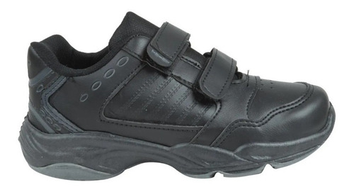 Zapatilla Colegial Tridy Abrojo Negra 28-33 - Lopez Calzados