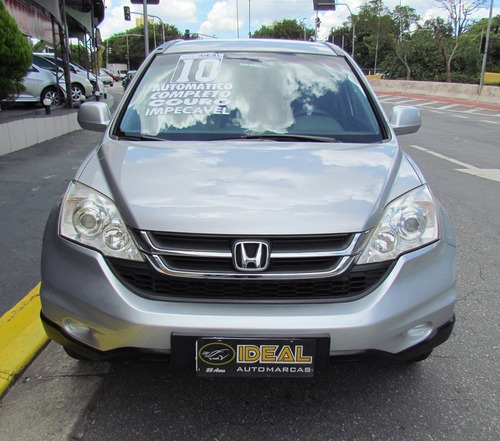 Honda Crv 2010 Autom. B/ De Couro S/detalhe 4 Pneus Novos