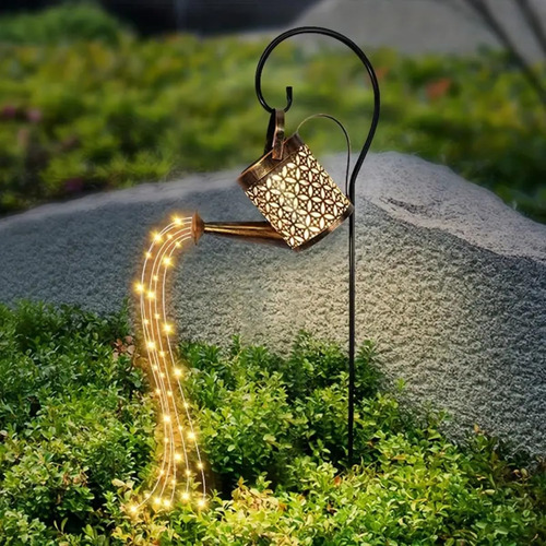 Lámpara De Vertido Impermeable Led, Diseño Retro Para Jardín