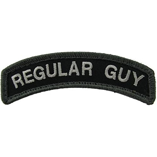 Regular Guy Tab Morale (swat (black)) - Parche De Moral...