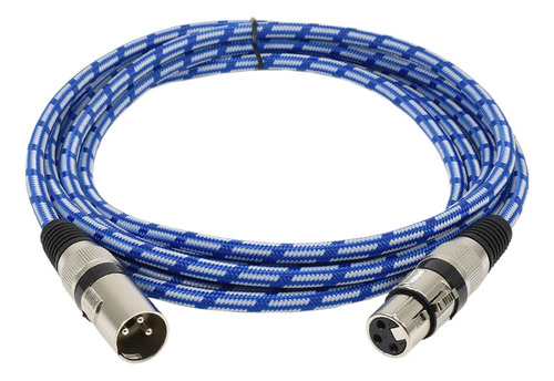 Cable De Micrófono Xlr Trenzado   Pro Sactx1010 3 Pine...