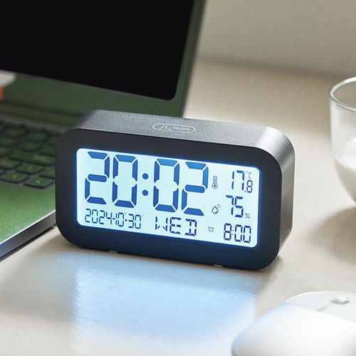 Reloj Despertador Reloj De Mesa Digital Función Luminosa,