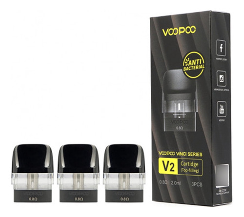 Resistencia Voopoo Vinci Series V2 Cartridge 1.2  Original
