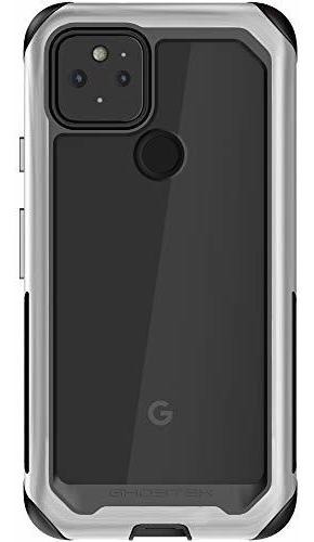 Funda Para Pixel 5 5g De Aluminio Cepillado De Grado Militar