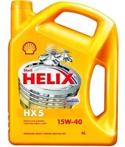 Comprar Aceite Shell Helix Hx5 15w40 X 5lts+1 Filtro De Aceite Crv