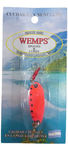 Cuchara Wemps Señuelo Salmo N°0 4 Gramos Ul