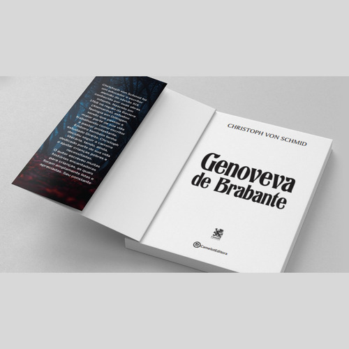 Genoveva de Brabante de Christoph Schmid Editorial Camelot Capa Mole Edición 1 en Português 2023