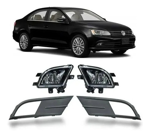 Kit Faro Niebla Volkswagen Jetta. A6 Mk6 2015 2016 2017 2018