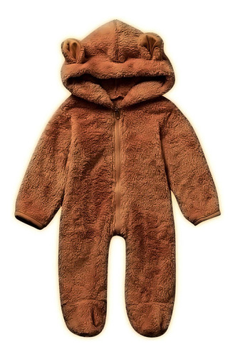 Mono Polar De Invierno Para Bebés Recién Nacidos Y Niñas, Co