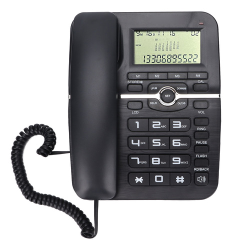 Telefone De Mesa Com Fio Kxt2028cid 4 Grupos De Fast