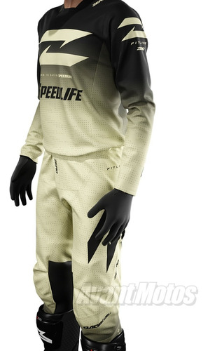 Equipo Conjunto Motocross Radikal Zero Beige Avant Motos