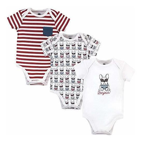 Hudson Bebé Unisex Bebé Algodón Bodysuits Perro S9cpn