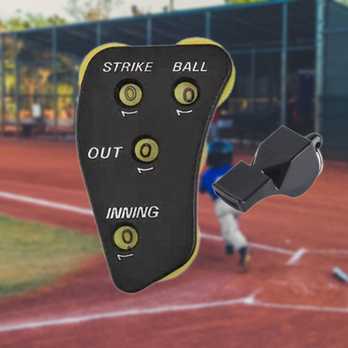 Béisbol Umpire De Béisbol Basal Balls Strike Outs Entradas