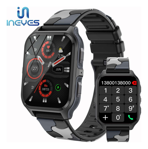 Reloj Inteligente 3atm 100 Modo Deportivo Hombre Llamada P73