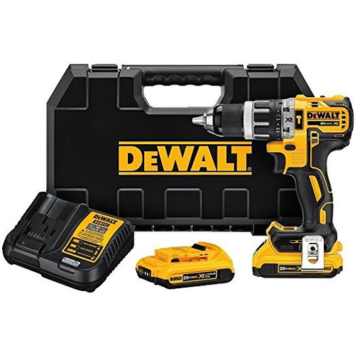 Dewalt Dcd796d2 20v Max Xr Li-ion 0,5 Kit De Taladro 2.0ah