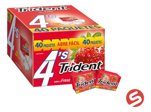 Trident 4's Fresa 40pzs