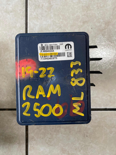 Módulo Abs Dodge Ram 2500 2019-2268504022aa Ml833 (Usado)
