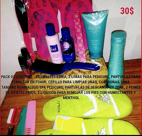 Set De Belleza Y Cuidado Integral Para Los Pies!!..