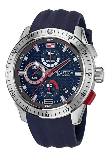 Reloj Nautica Hombre Premium Napnsf108 Deluxe