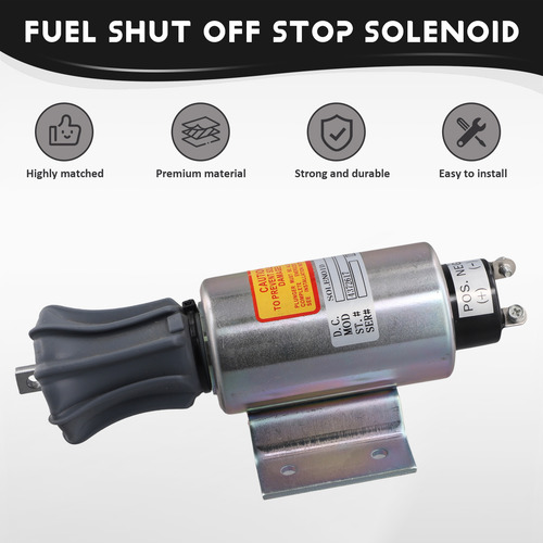 Solenoide De Corte De Combustible De 24 V 437-2617 4372617 P