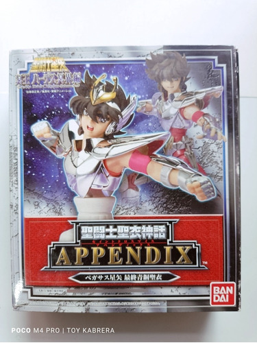 Caballeros Del Zodiaco Appendix Pegaso V3 Seiya Bandai 