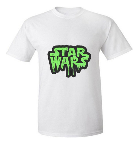 Remera Sublimada Unisex Logo Star Wars Guerra Galaxias 