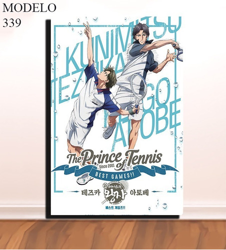 Cuadro Decorativo Anime  The Prince Of Tennis Textura