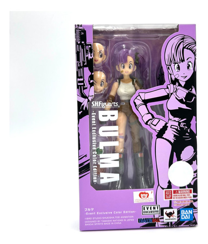 S.h. Figuarts Dragonball Bulma Event Exclusive Color Edition