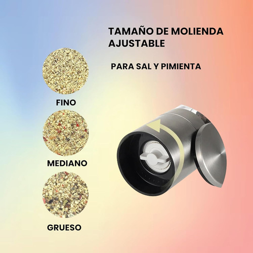 Molinillo De Sal Y Pimienta Molinillos Para Sal Pimienta