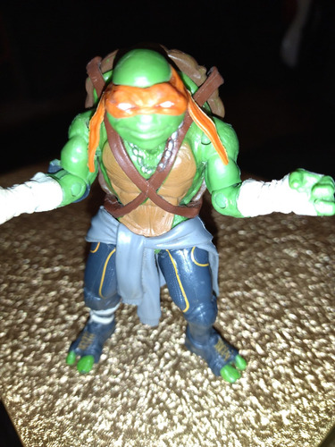 Figura De Acción De Las Tortugas Ninja Miguel Ángel 2014 (Usado)