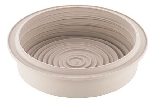 Molde Silicona Torta Efecto Vinilo Vinile Silikomart® Color Gris