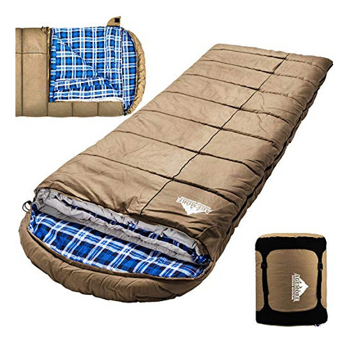 Saco De Dormir De Lona De 0 Grados Para Pescar, Cazar, Viaja