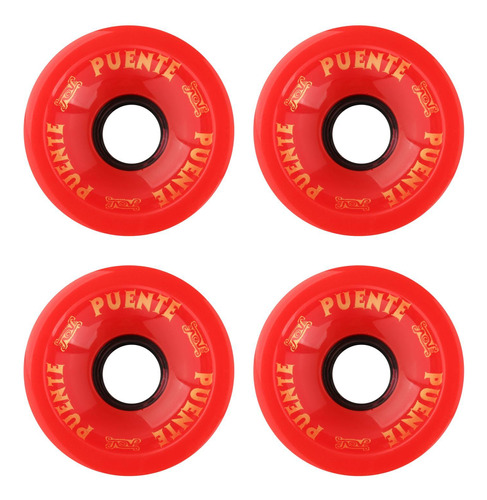 4pcs 70mm Longboard Pu Rueda De Repuesto Patineta 82a Ruedas