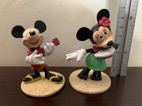 Mickey Y Minnie / Lote De Figuras / Disney