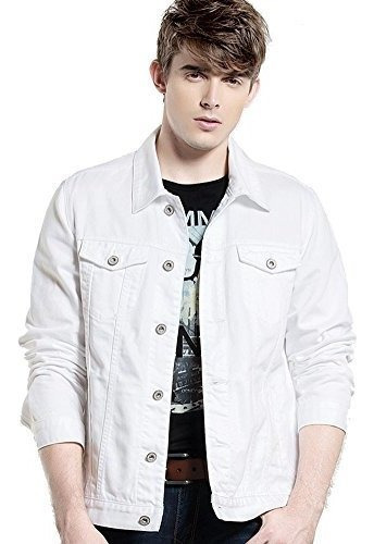 Idopy Chaqueta Vaquera Para Hombre, Estilo Casual, Estilo Va