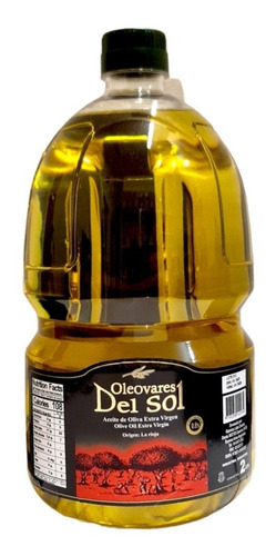 Aceite De Oliva Extra Virgen Bidon X 2 Lt- Oleovares Del Sol