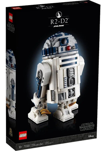 Bloques Lego Star Wars R2 - D2 2314 Pzs Febo