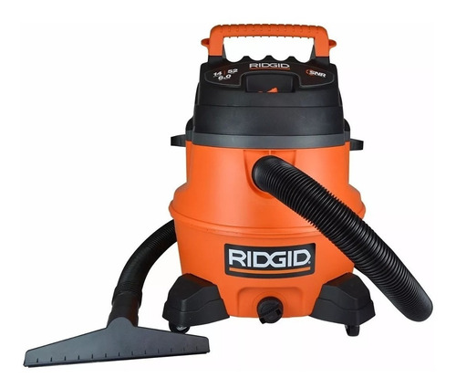 Aspiradora Ridgid 14gal 6.0 Hp/ Para Seco Y Mojado Accesorio