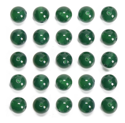 Ncb 6 Mm Original Verde Verde Suelto Lo Suelto Beads Preciou