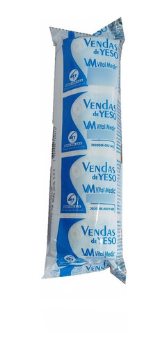 Venda De Yeso  8  X 5 Yardas (20.3cms X 4.5mts)