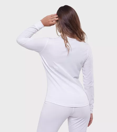 Camiseta Térmica De Mujer Abrigada Invierno