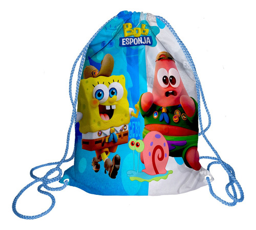 35 Morralito Dulcero Bolo Fiesta Infantil Bob Esponja 2