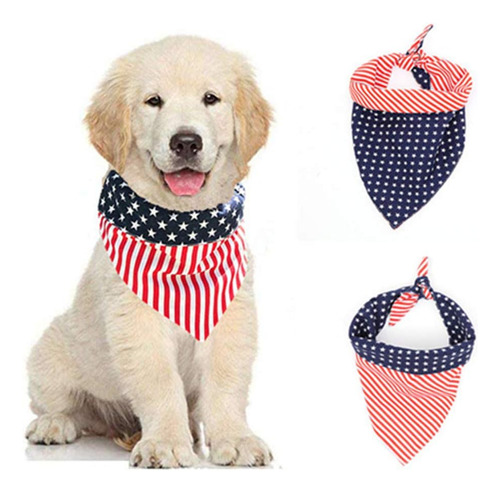 Orgrimmar Bandera Americana Perro Bandanas Baberos Triángulo