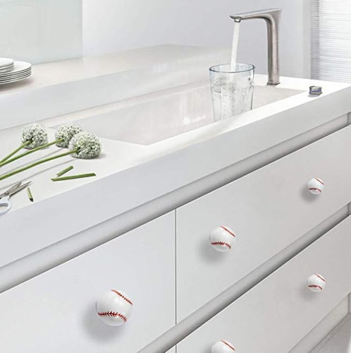Silverline Baseball Sport Gabinet Cocina Cajero Cajero Manij
