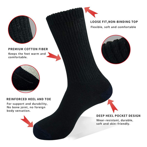 Diseñador De Tema Tmd Calcetines Diabéticos Sin Top Suelta