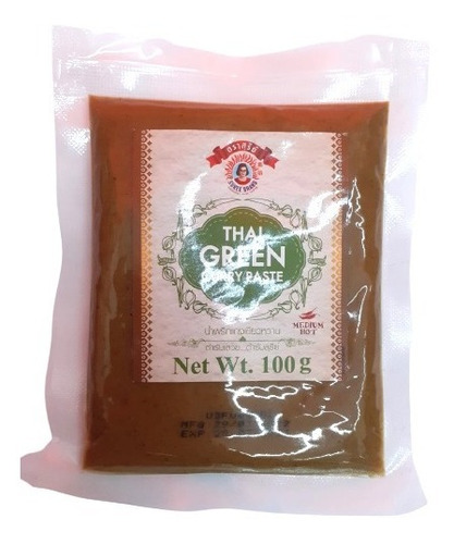 Curry Verde Pasta 100 Gr